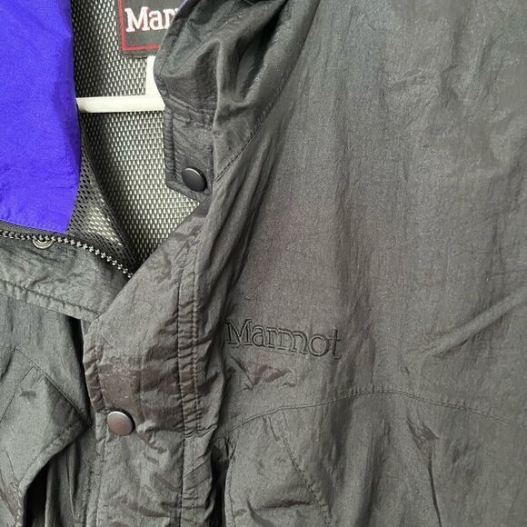 Marmot | vintage black windbreaker jacket - Picture 5 of 8
